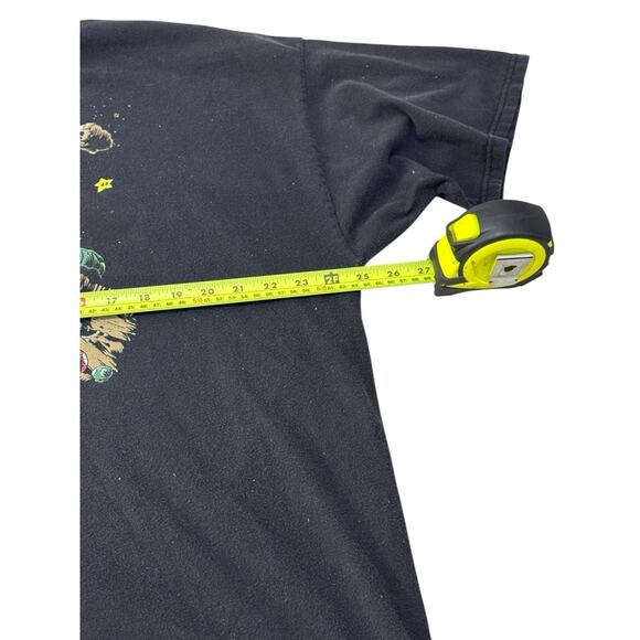 Star Wars & Mario Bros. Mashup T Shirt Size XL Vintage 2000s See Measurements - Picture 3 of 6